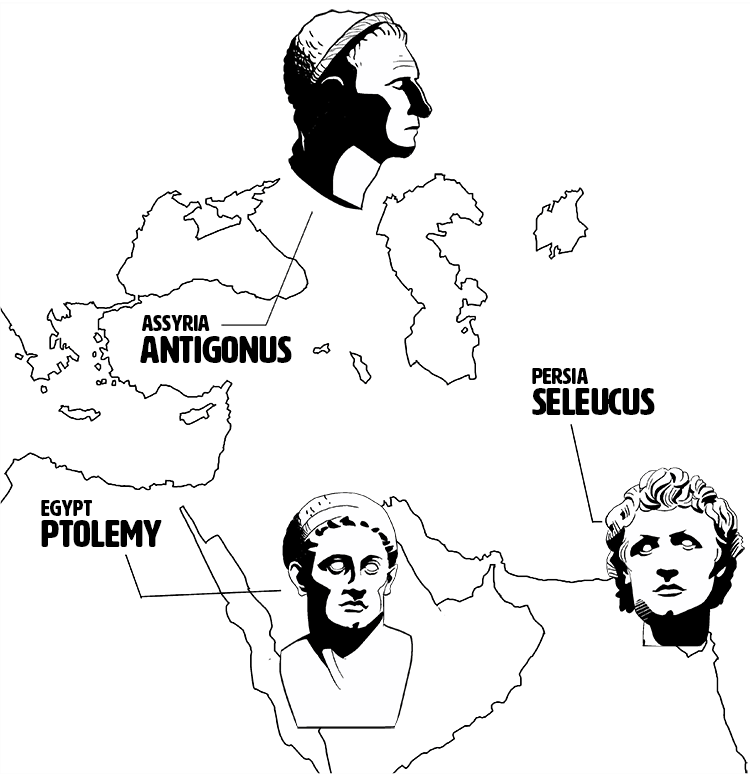 ptolemaic kingdom map